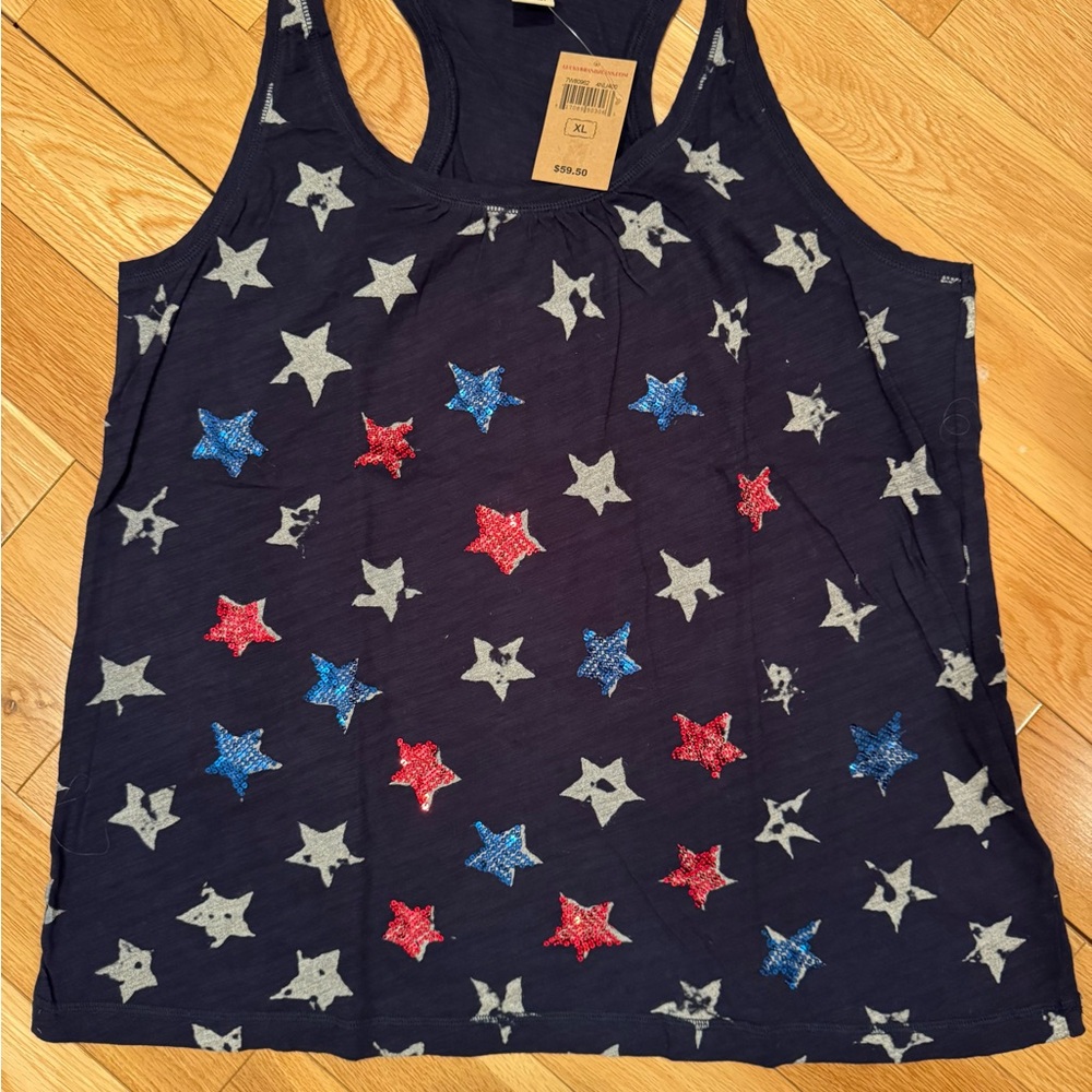 Lucky Brand Stars Tank Top